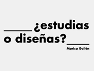 ¿Estudias o diseñas?